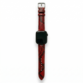 Bracelet de Montre Python Rouge