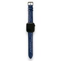 Bracelet de Montre Autruche Bleu Minuit