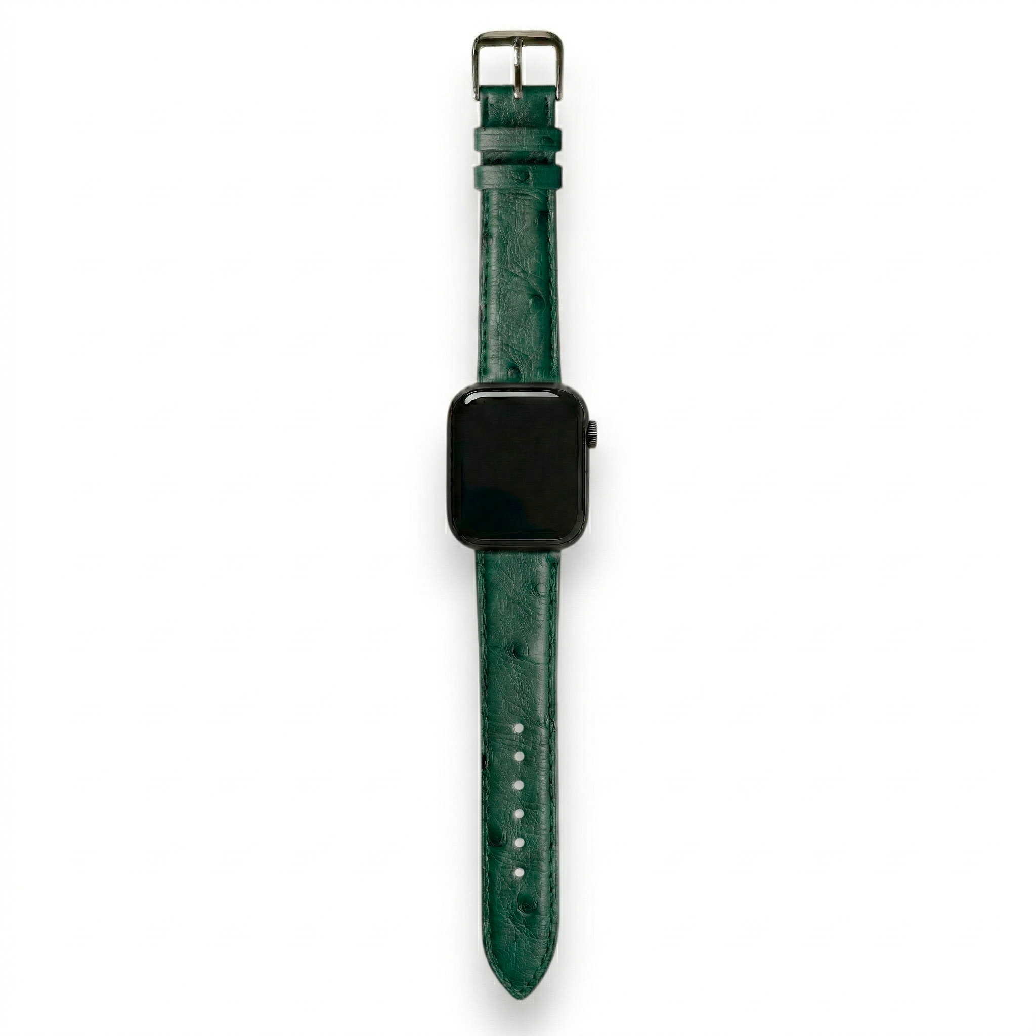 Bracelet de Montre Autruche Vert