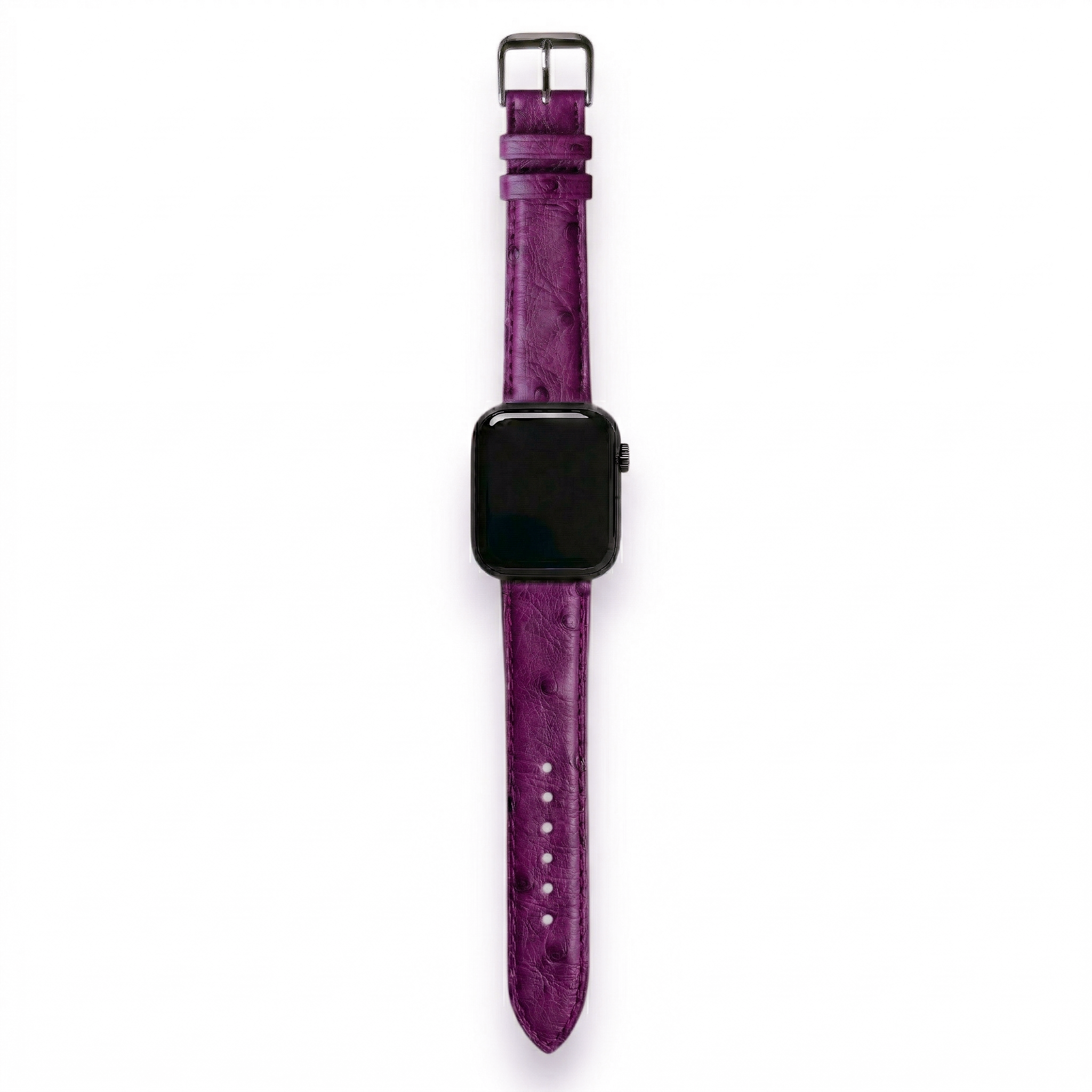 Bracelet de Montre Autruche Violet
