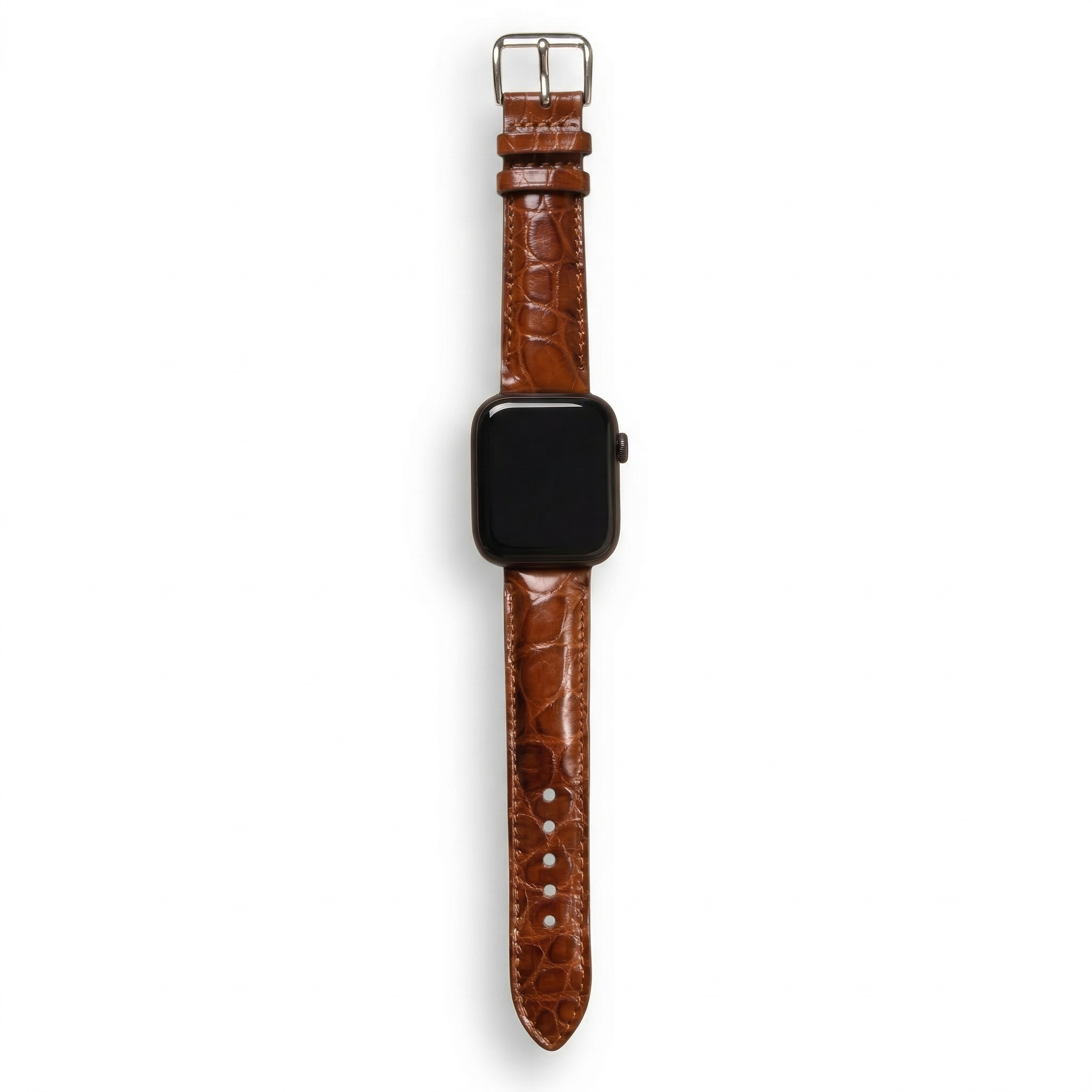 Bracelet de Montre Alligator Sauvage Camel