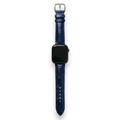 Bracelet de Montre Alligator Lisse Bleu Minuit