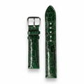 Bracelet de Montre Alligator Sauvage Vert
