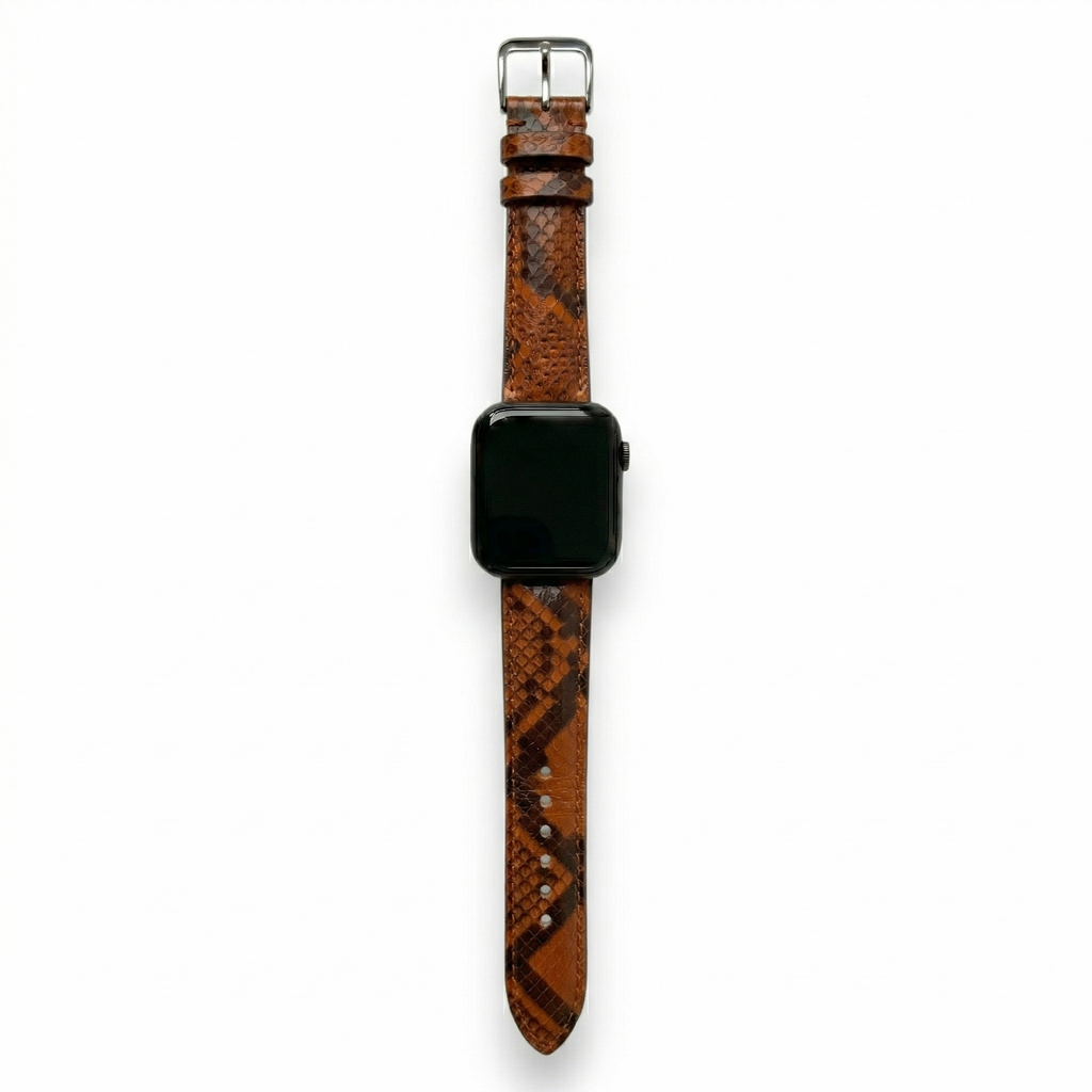 Bracelet de Montre Python Camel