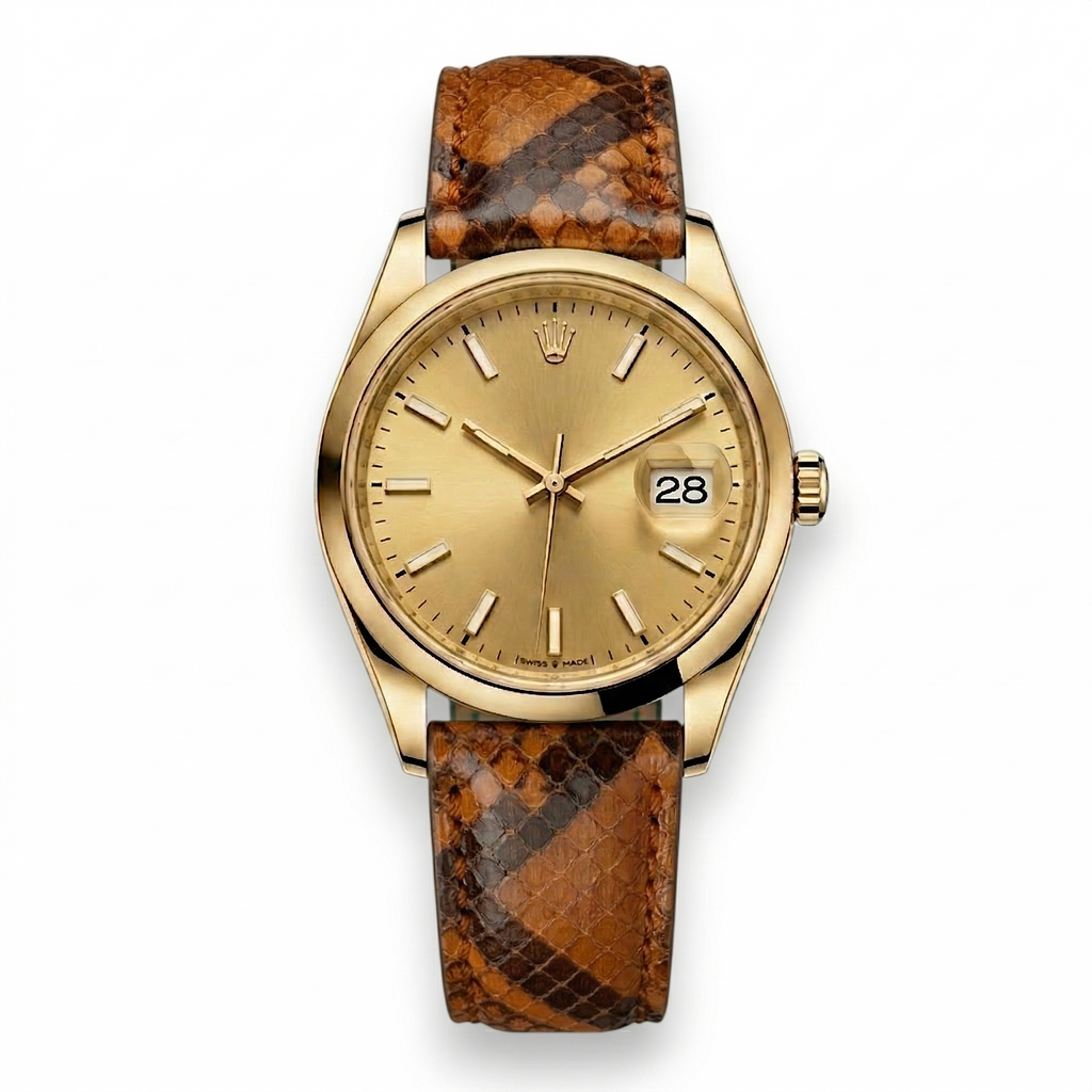 Bracelet de Montre Python Camel