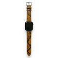 Bracelet de Montre Python Jaune