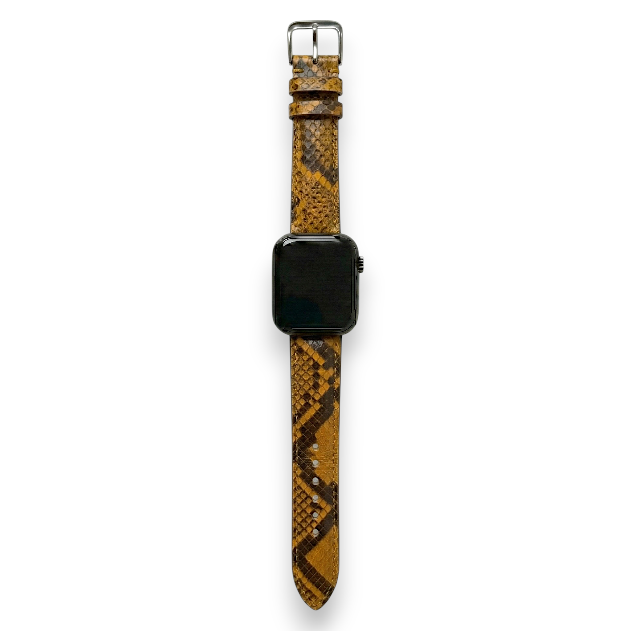 Bracelet de Montre Python Jaune