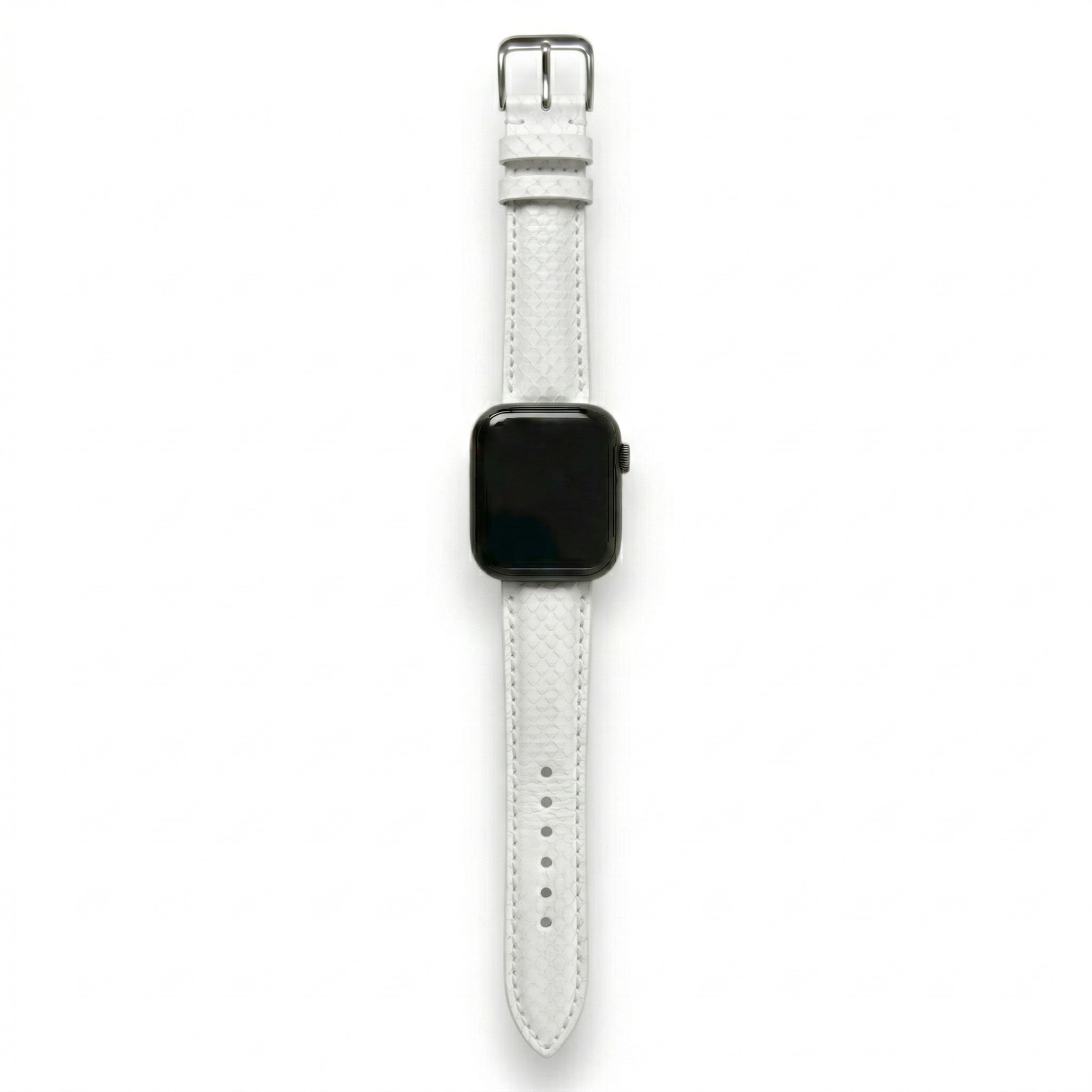 Bracelet de Montre Python Blanc