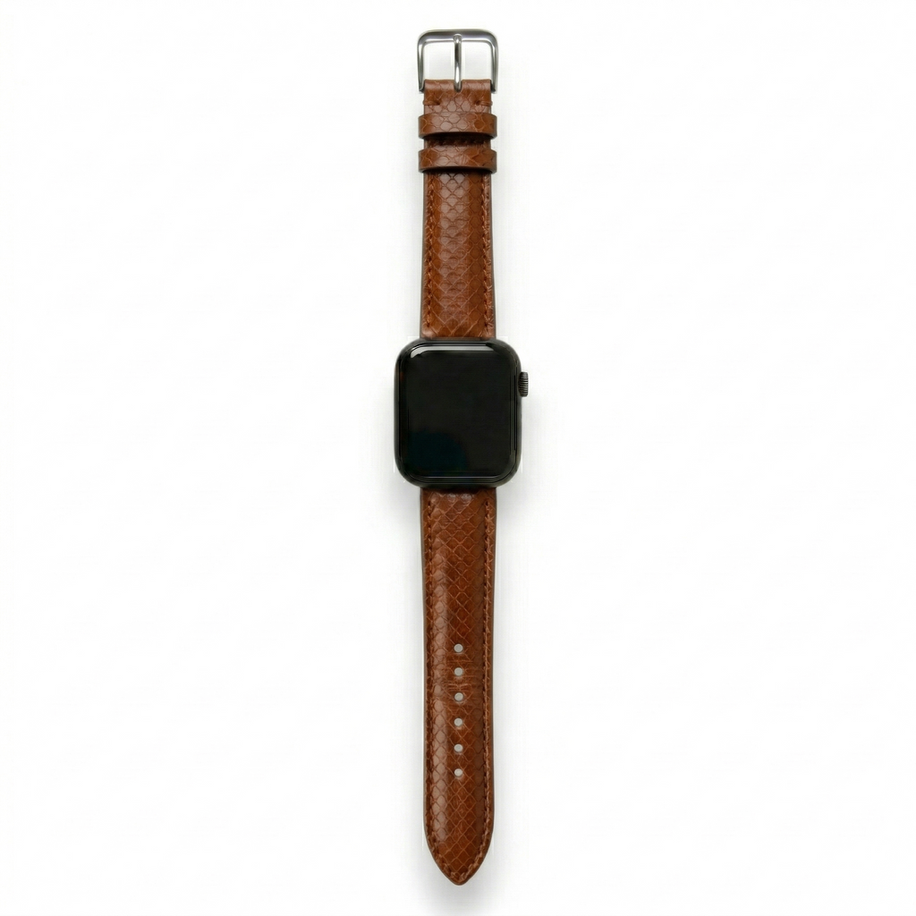 Bracelet de Montre Python Camel