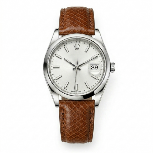 Bracelet de montre python camel - vue 2