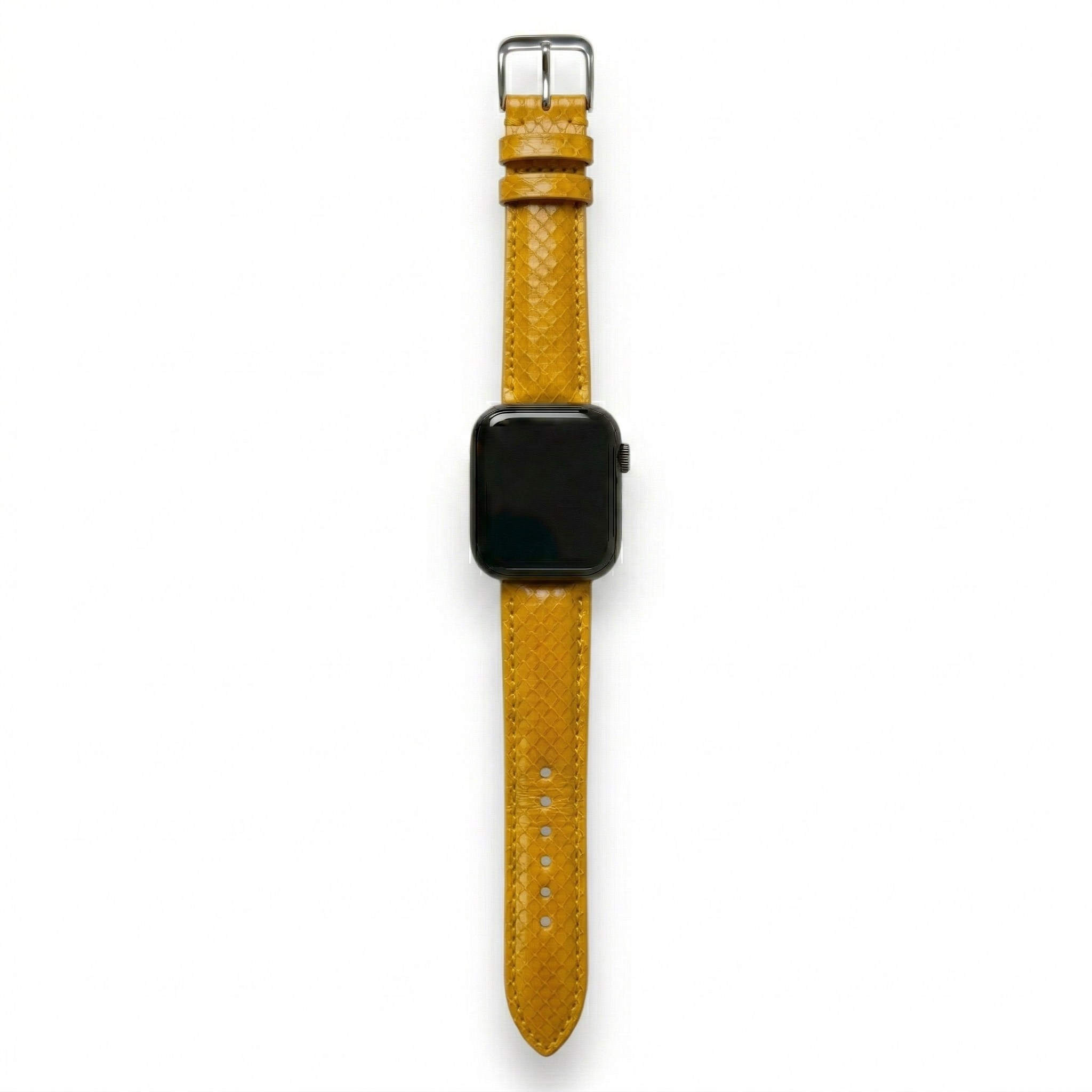 Bracelet de Montre Python Jaune
