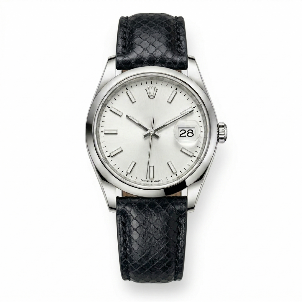 Bracelet de Montre Python Noir