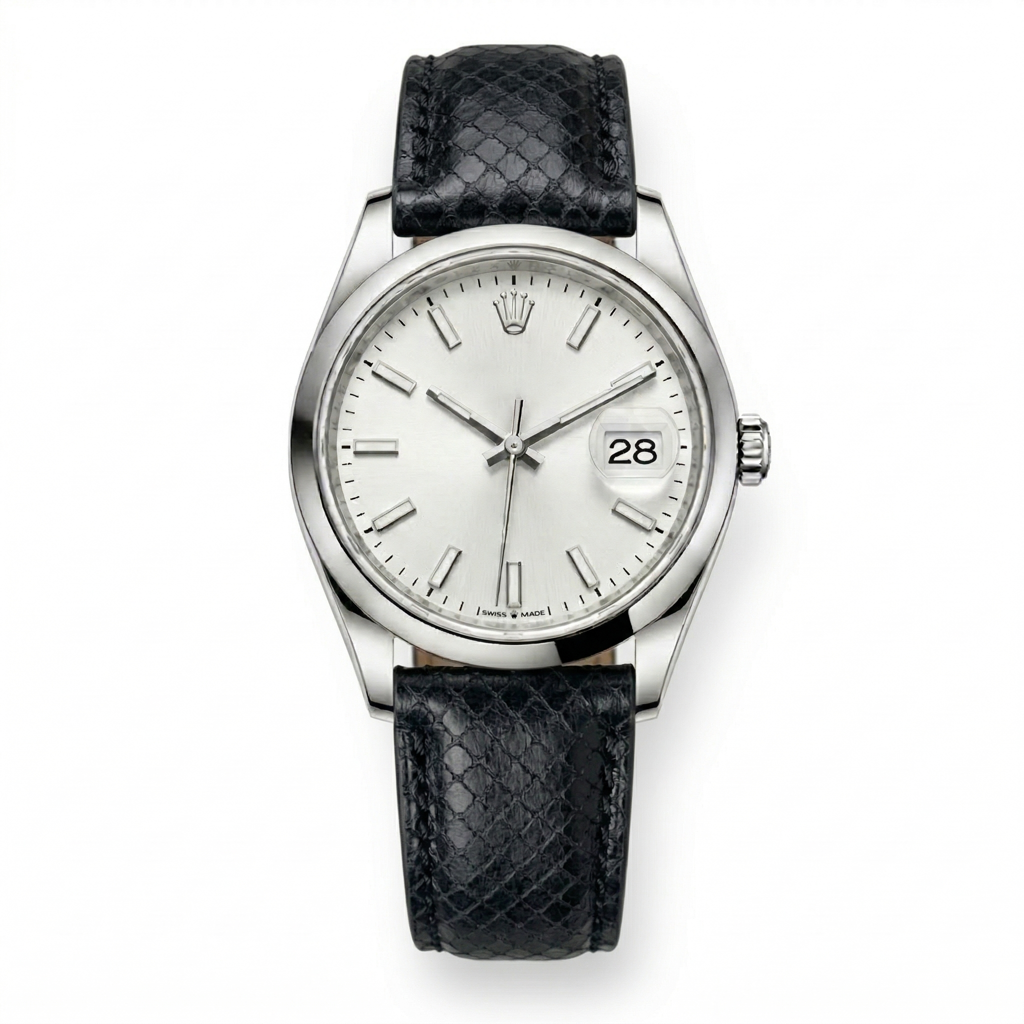 Bracelet de Montre Python Noir