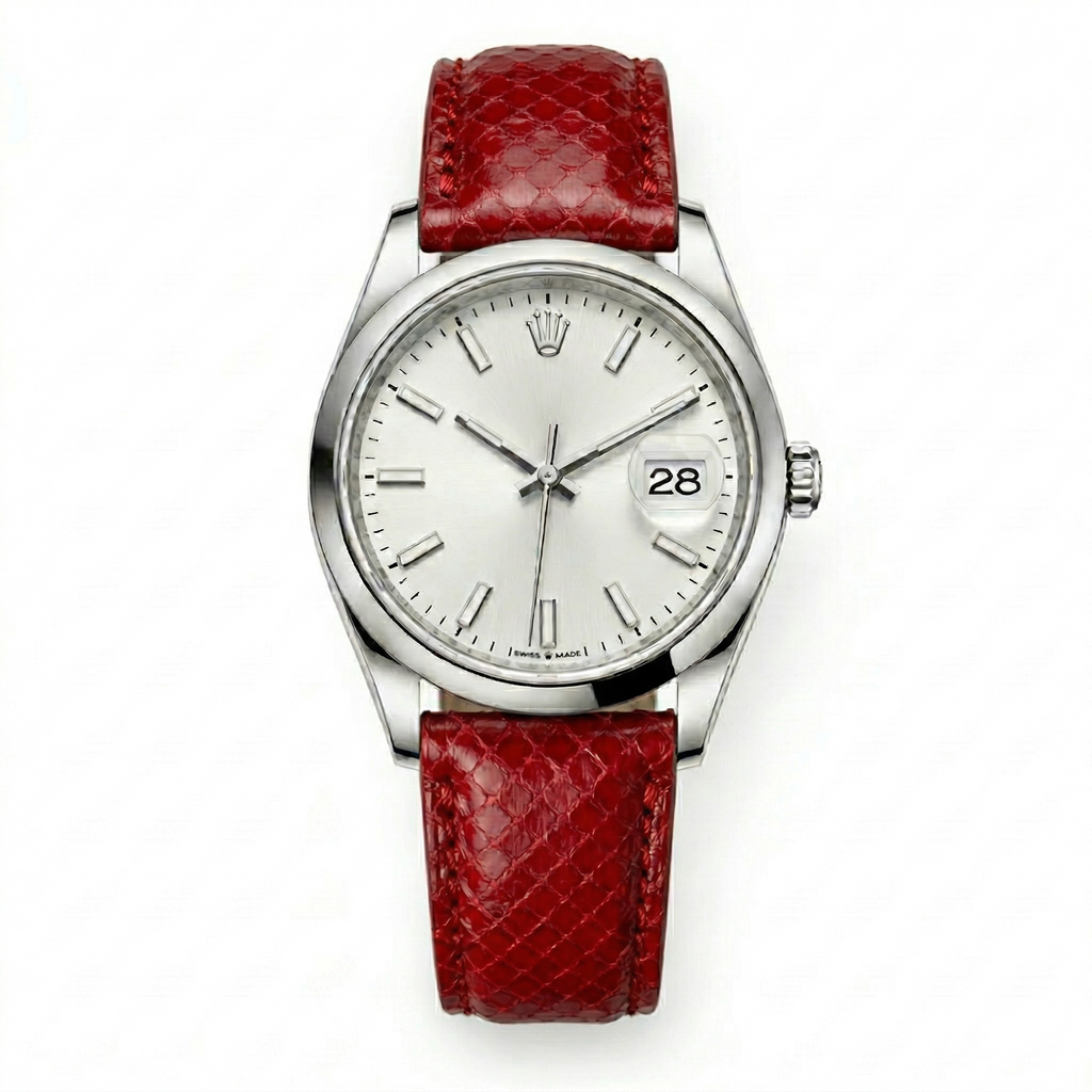 Bracelet de Montre Python Rouge