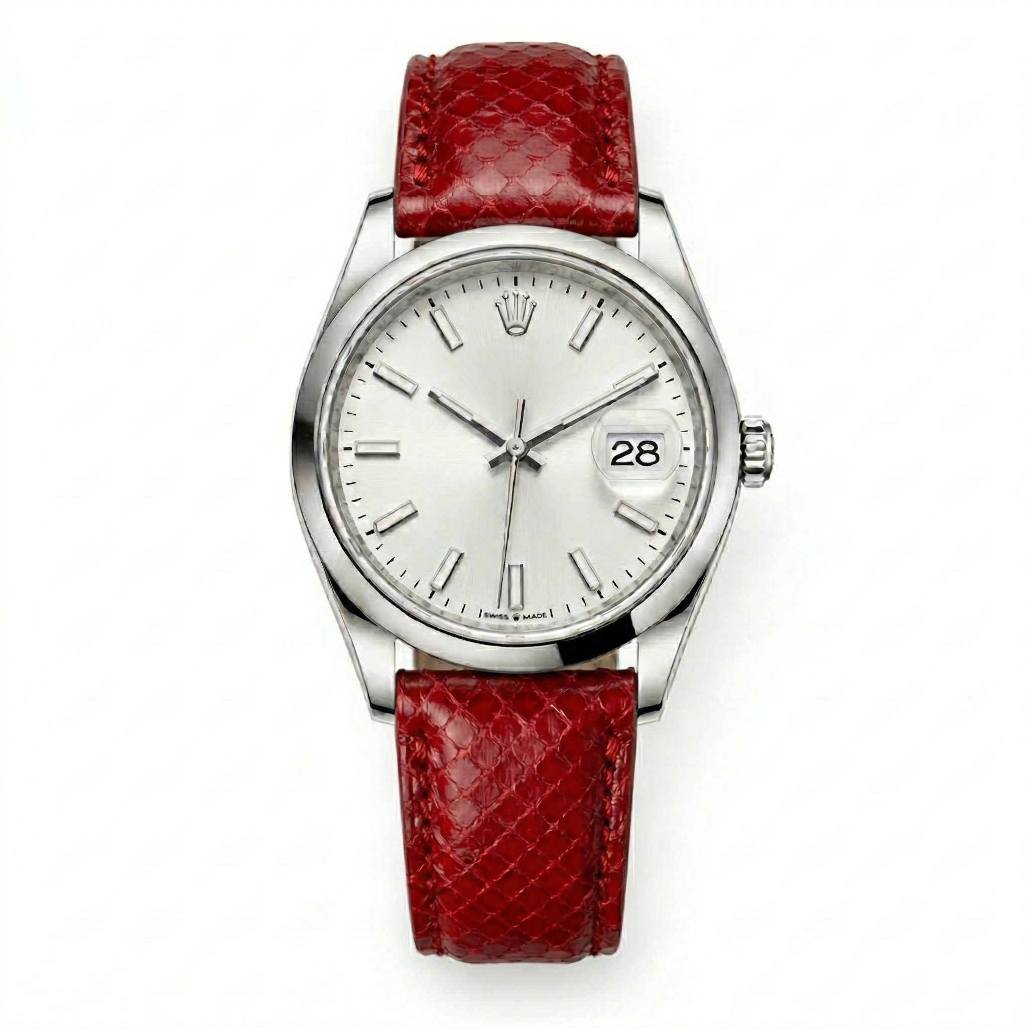 Bracelet de Montre Python Rouge