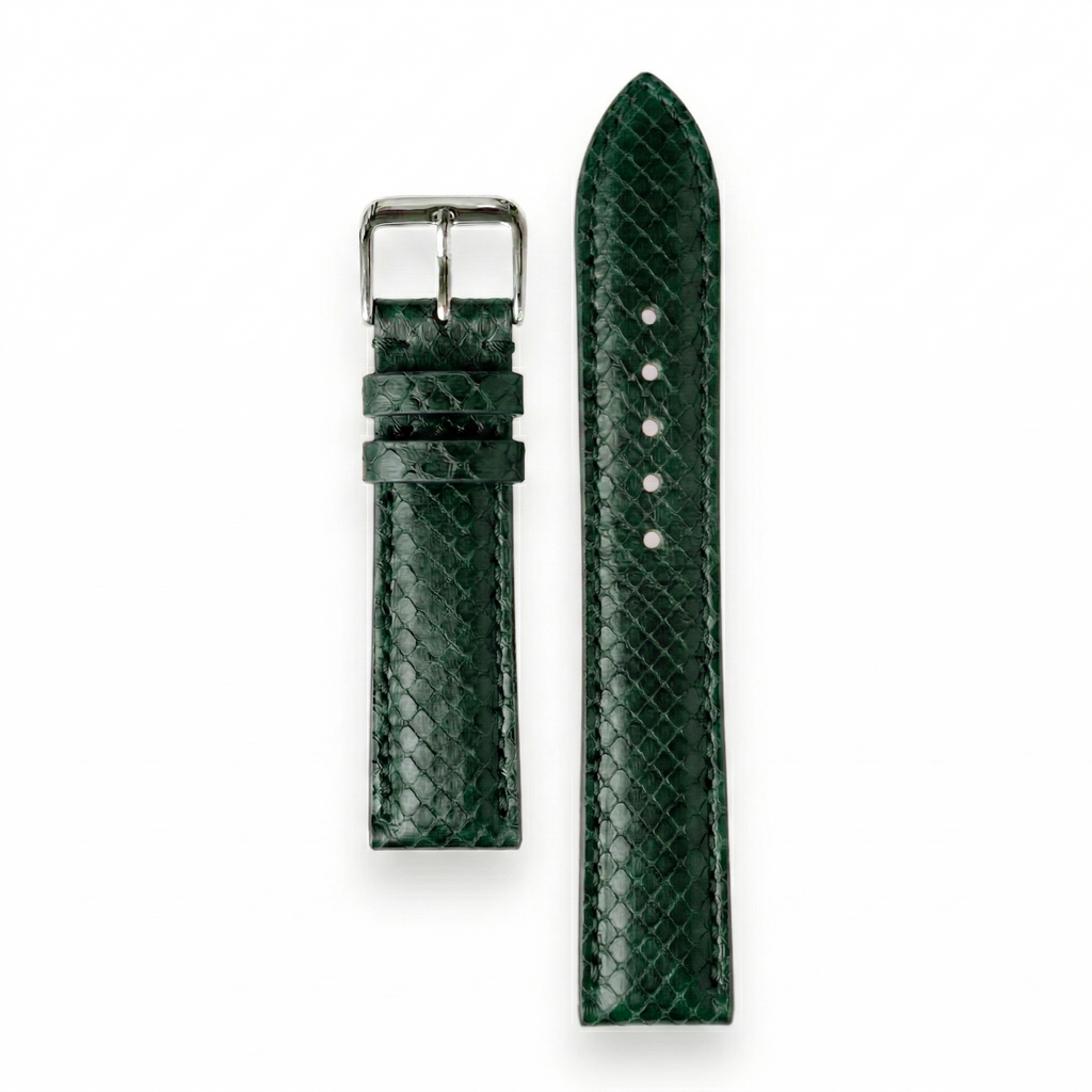Bracelet de Montre Python Vert