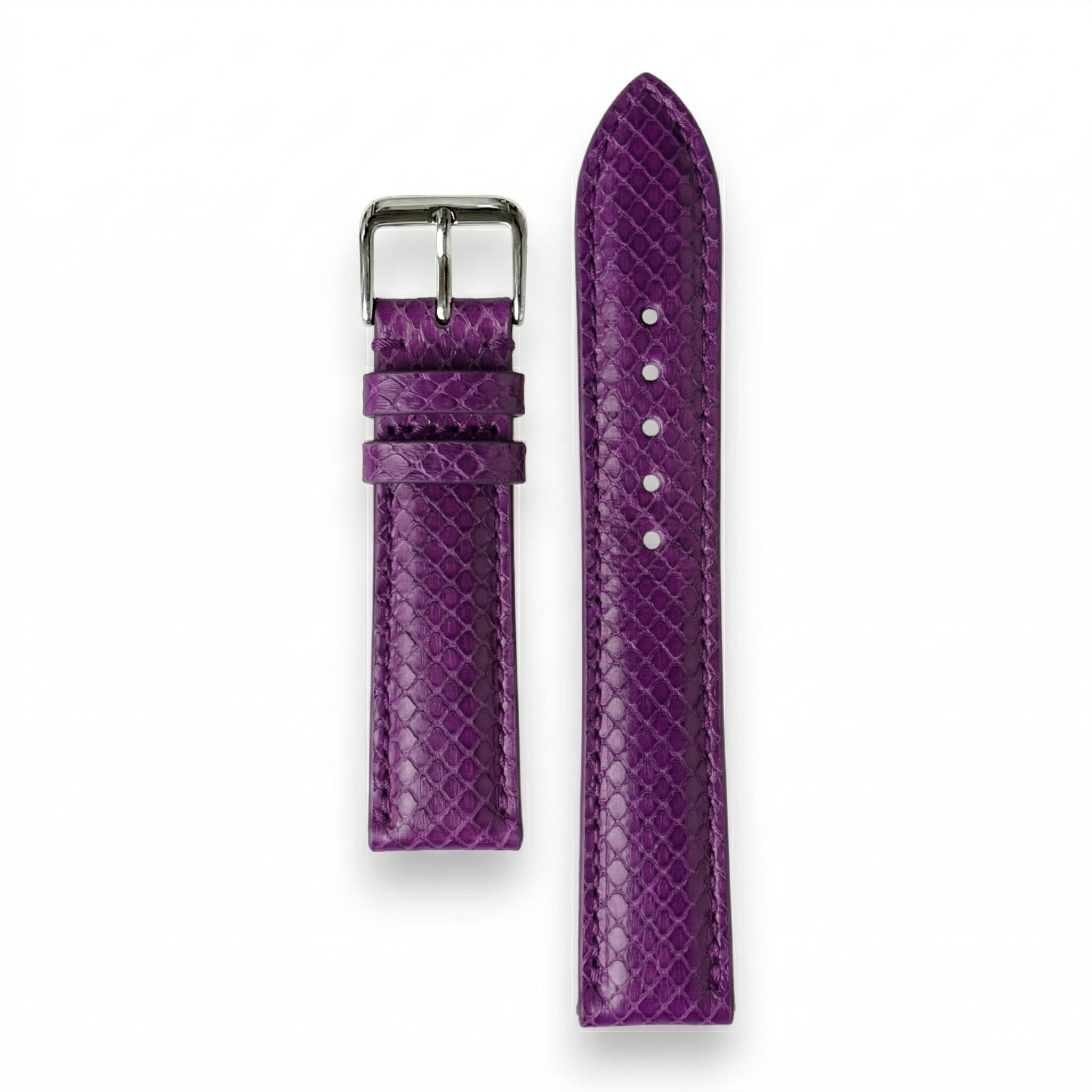 Bracelet de Montre Python Violet
