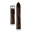 Bracelet de Montre Python Marron Chocolat