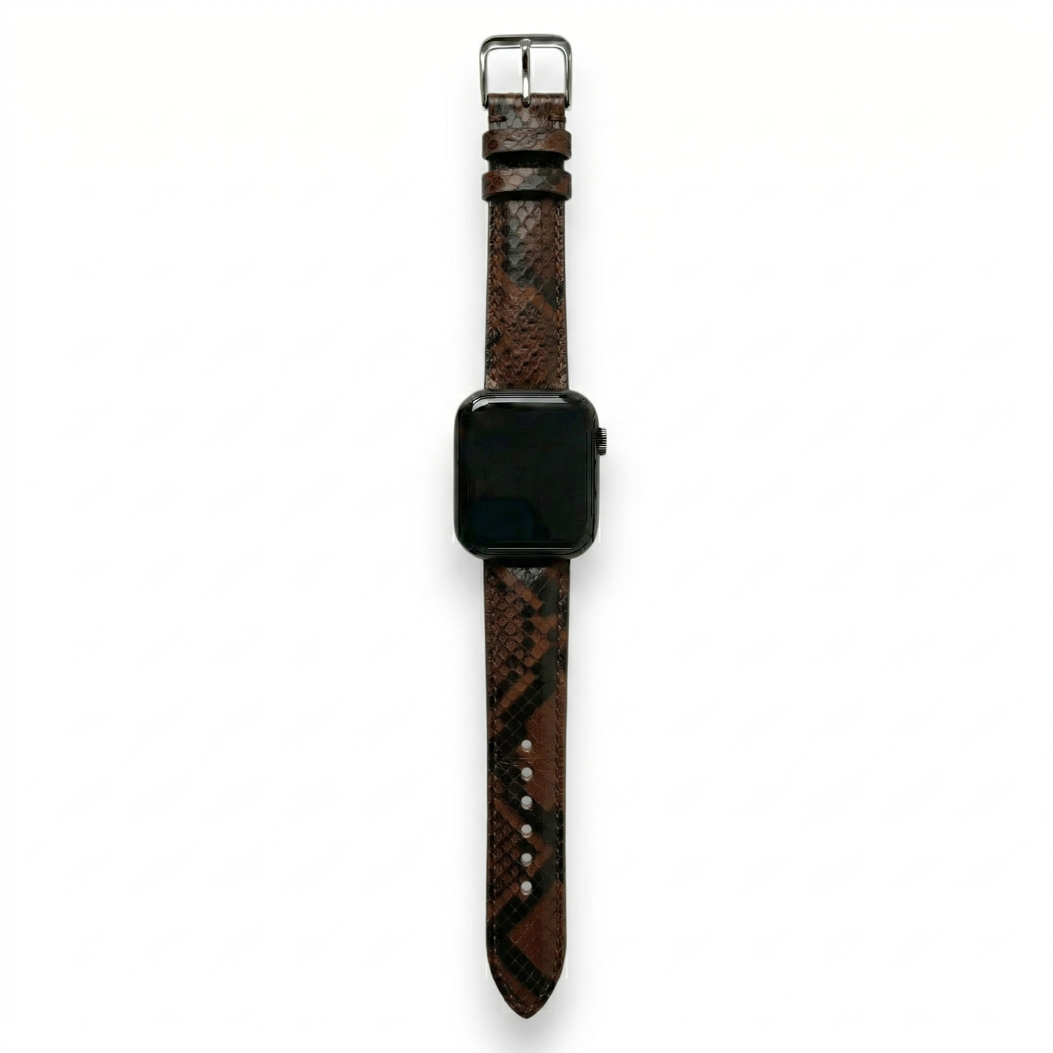 Bracelet de Montre Python Marron Chocolat