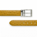 Ceinture en Autruche Jaune
