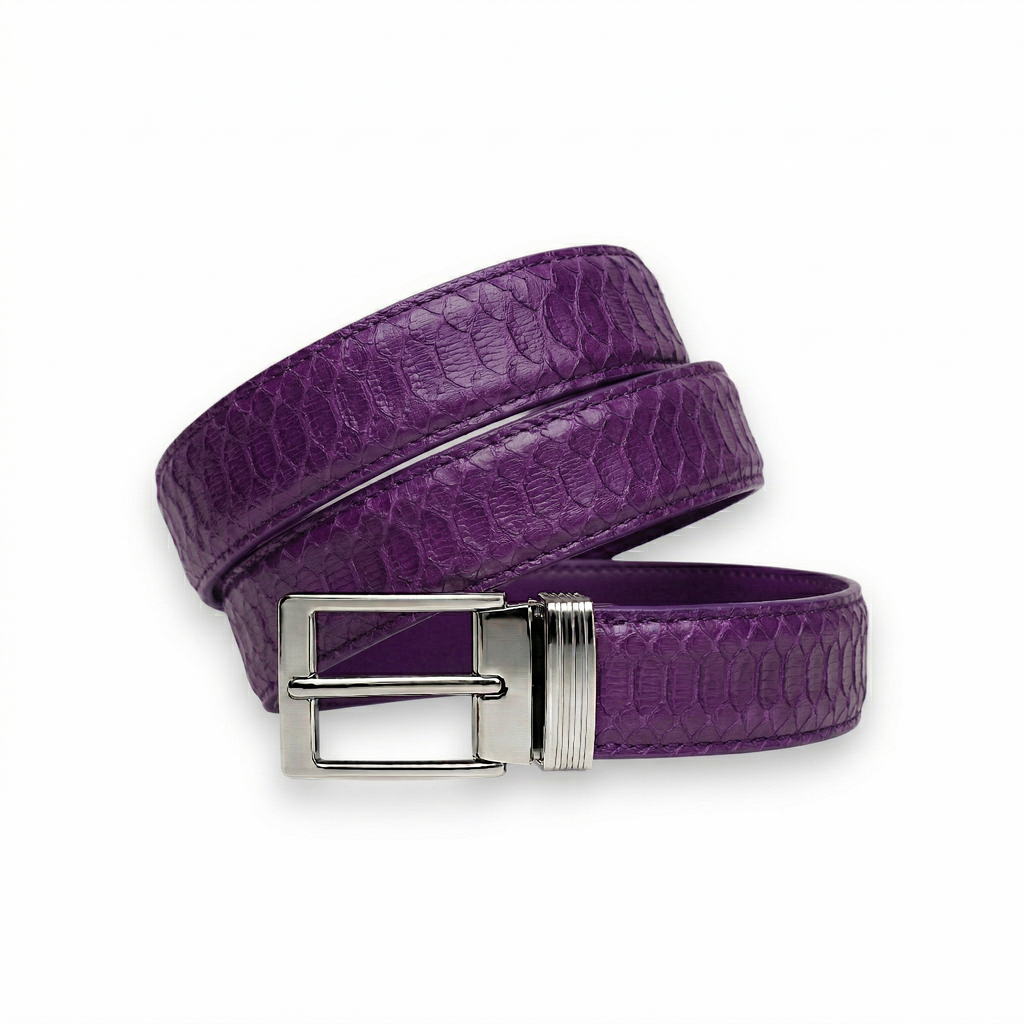 Ceinture Python Violet