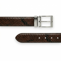 Ceinture en Python Premium Chocolat
