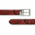 Ceinture en Python Premium Rouge