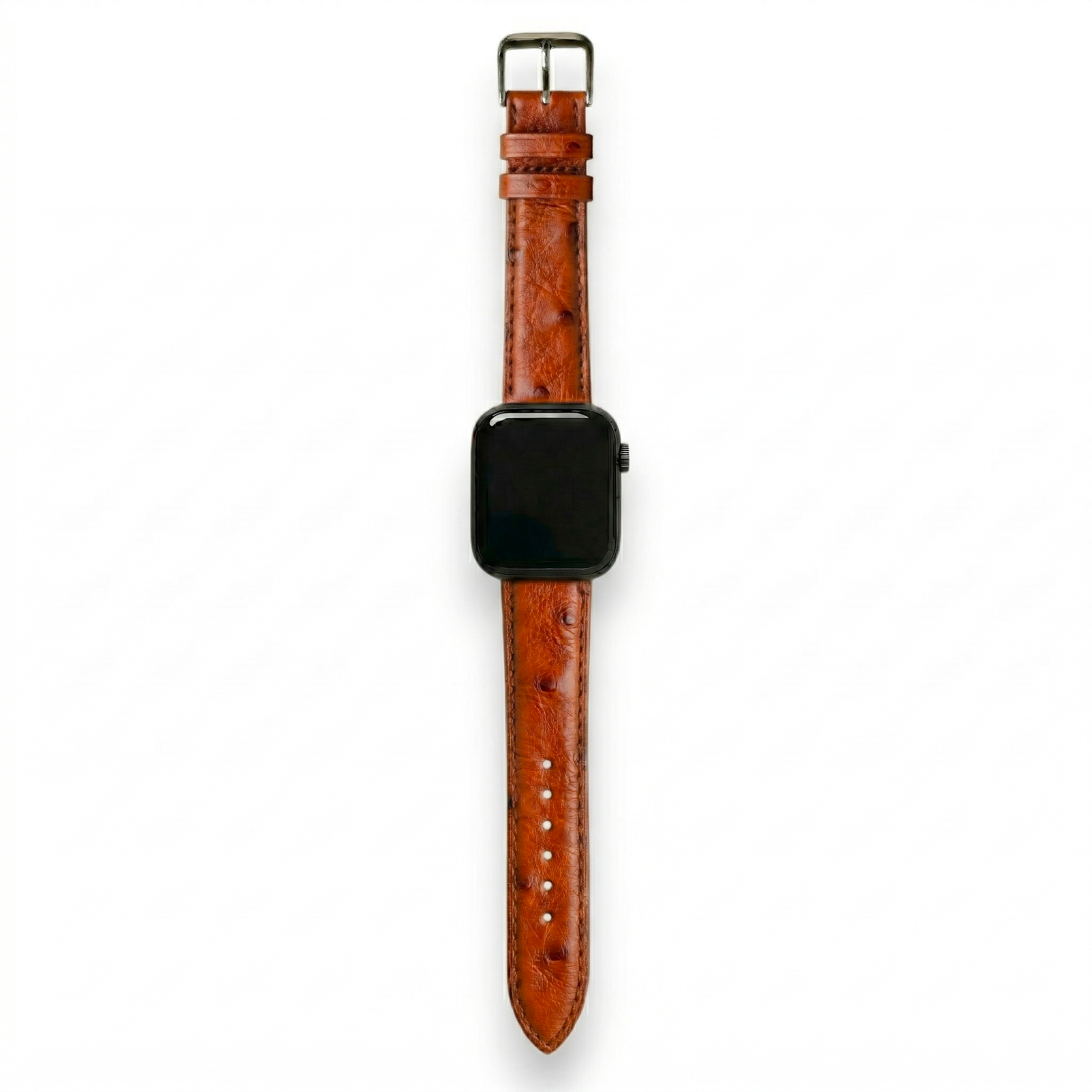 Bracelet de Montre Autruche Camel