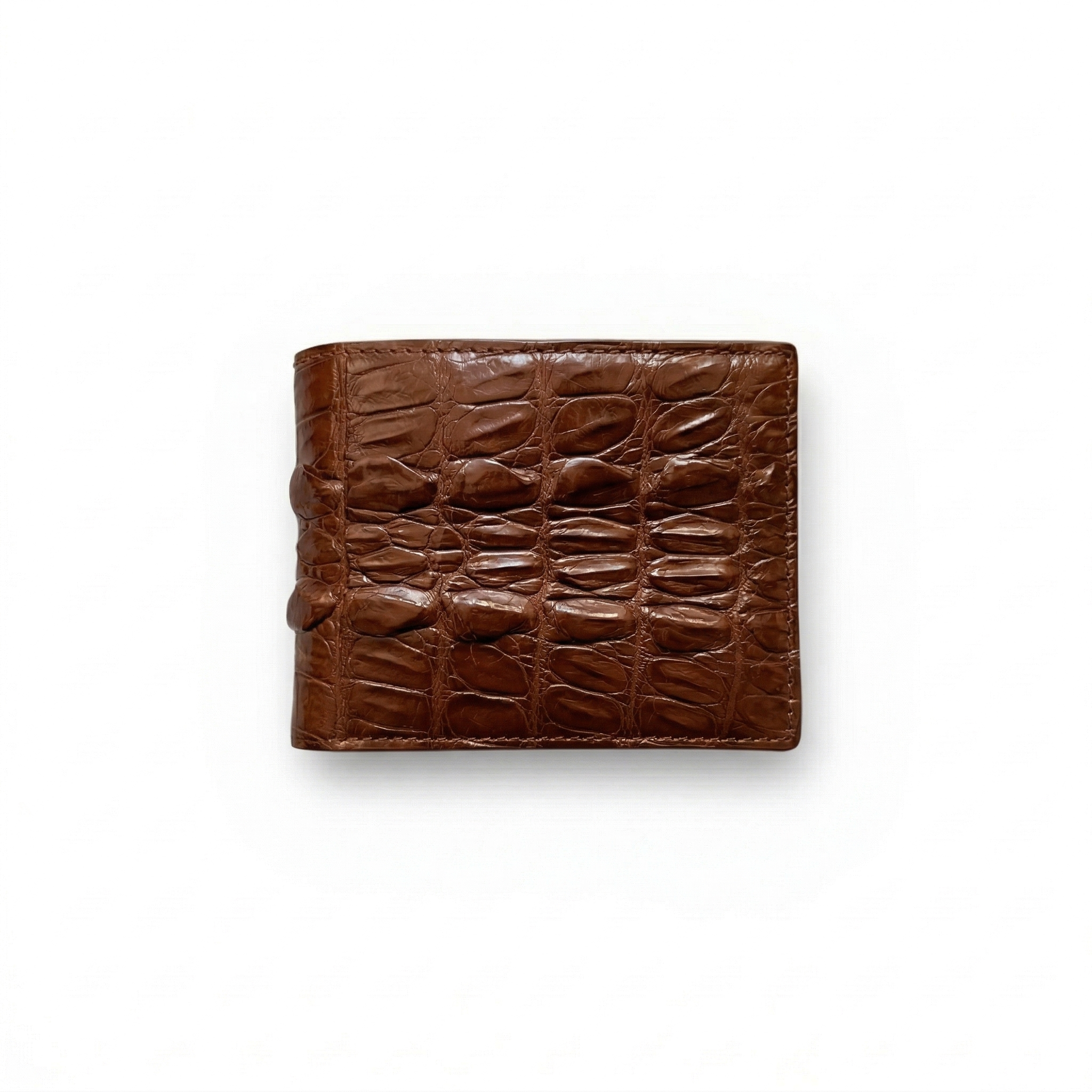 Portefeuille Alligator Chocolat — Édition Limitée