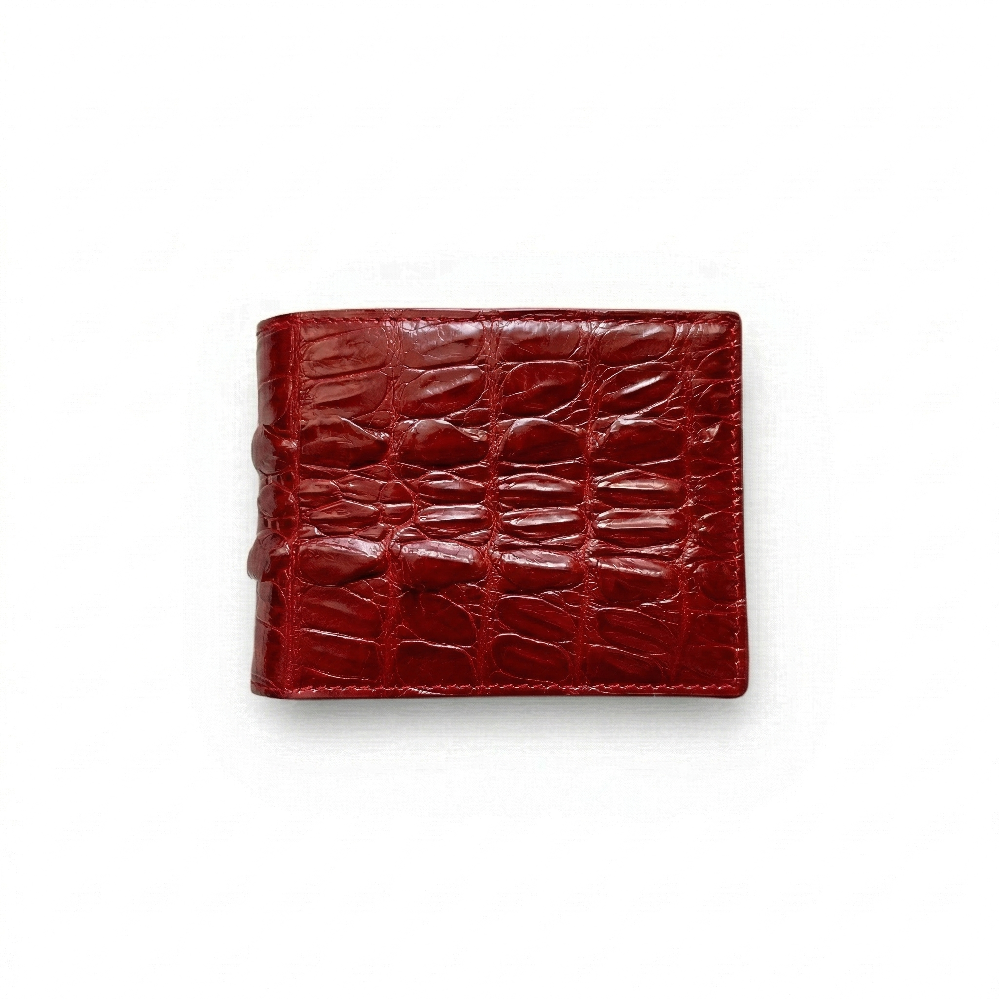 Portefeuille Alligator Rouge — Édition Limitée