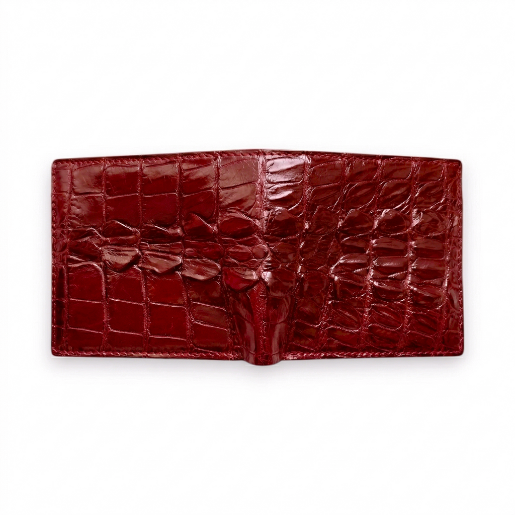Portefeuille Alligator Rouge — Édition Limitée