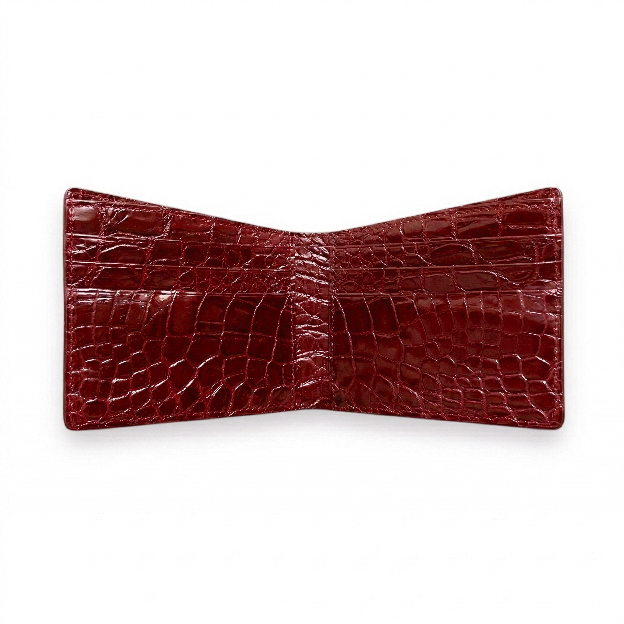 Portefeuille Alligator Rouge — Édition Limitée