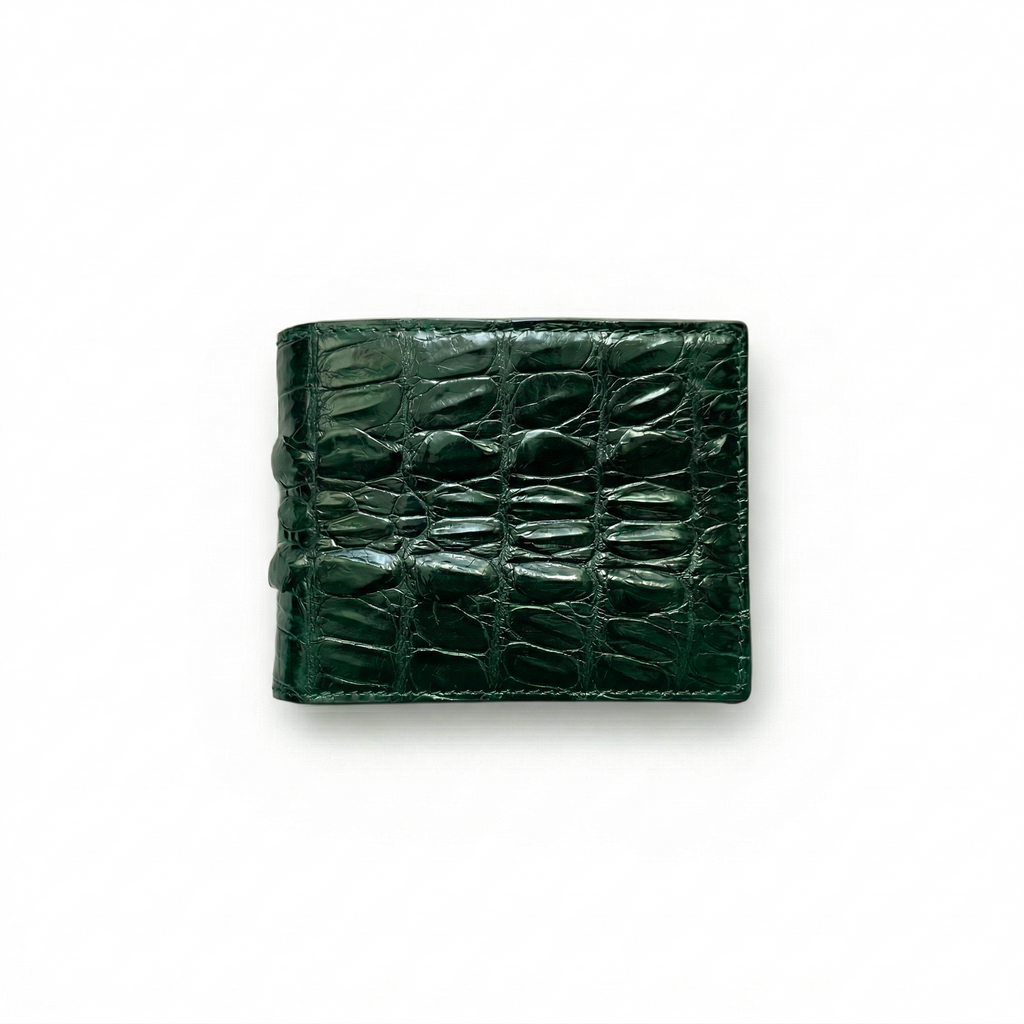 Portefeuille Alligator Vert — Édition Limitée
