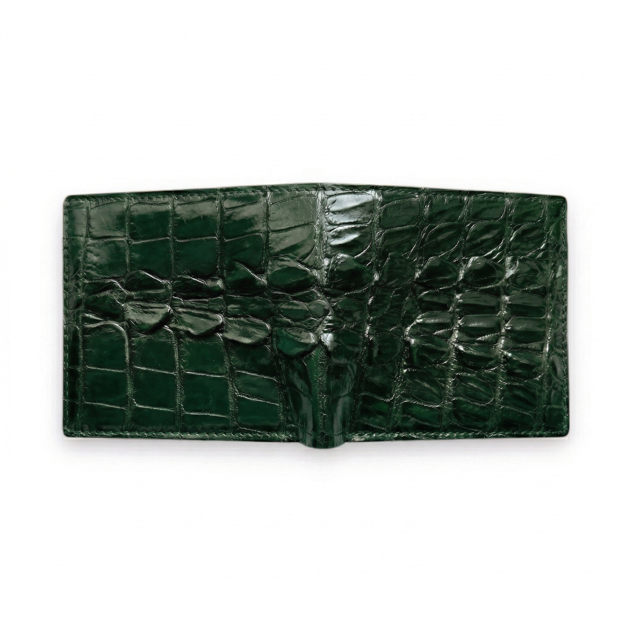 Portefeuille Alligator Vert — Édition Limitée