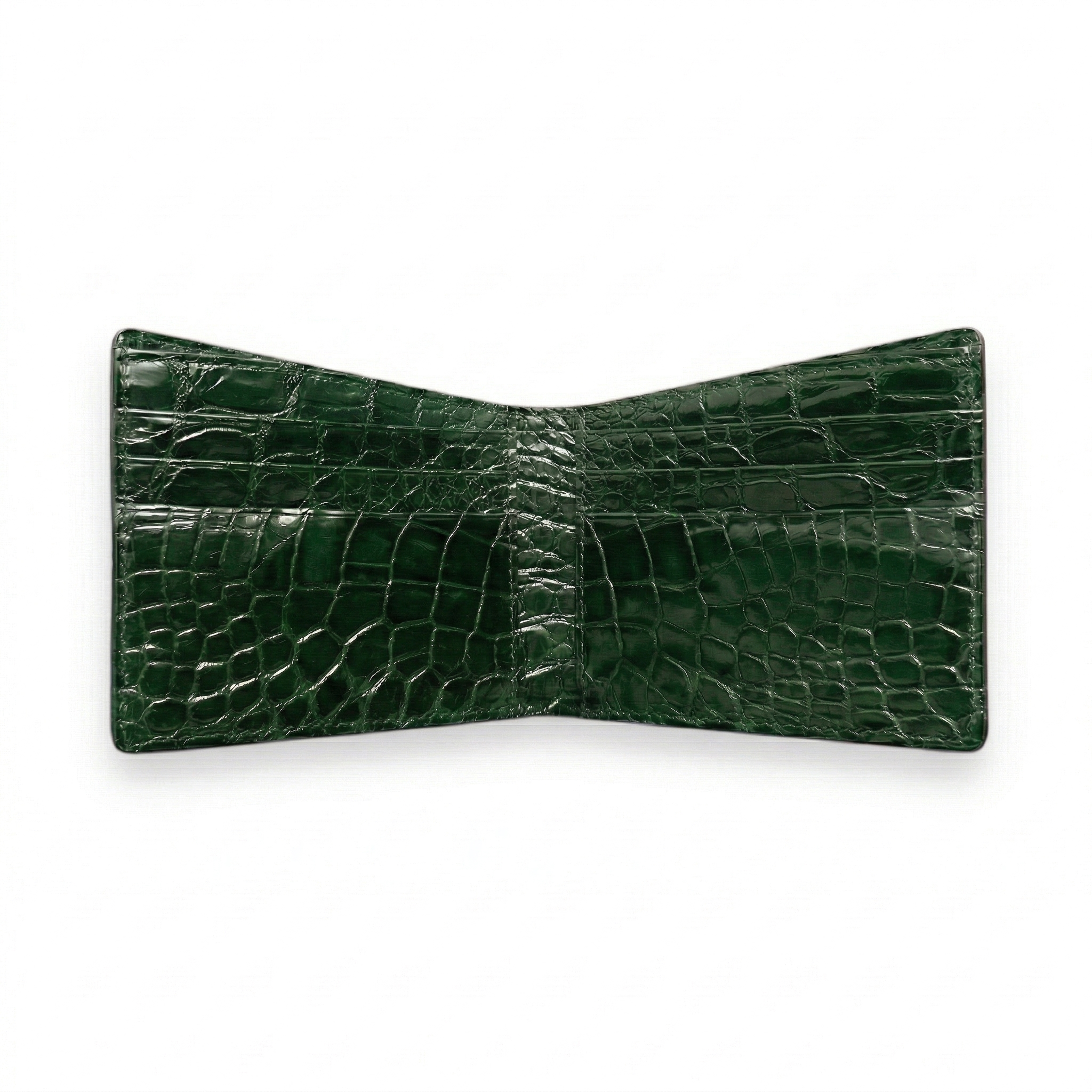 Portefeuille Alligator Vert — Édition Limitée