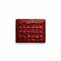 Portefeuille Alligator Relief Bordeaux