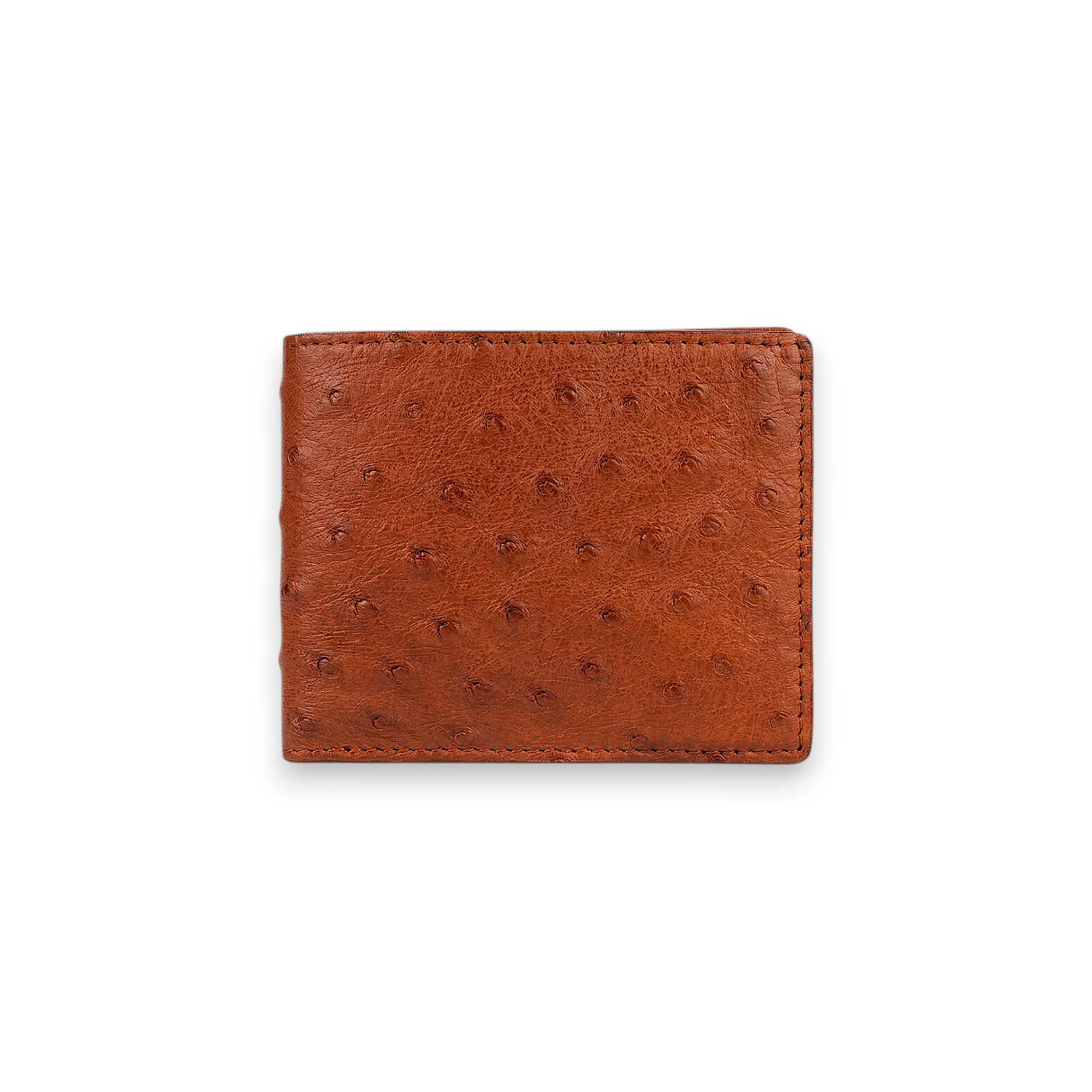 Portefeuille Autruche Camel