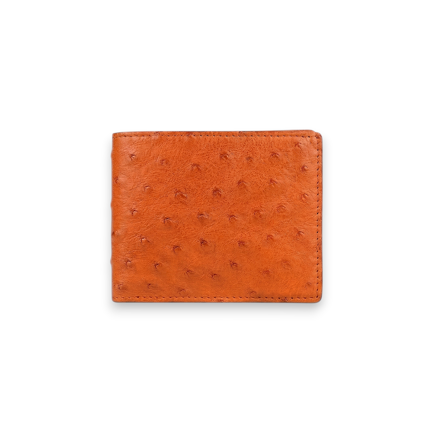 Portefeuille Autruche Orange