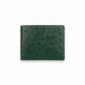 Portefeuille Autruche Vert