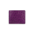 Portefeuille Autruche Violet