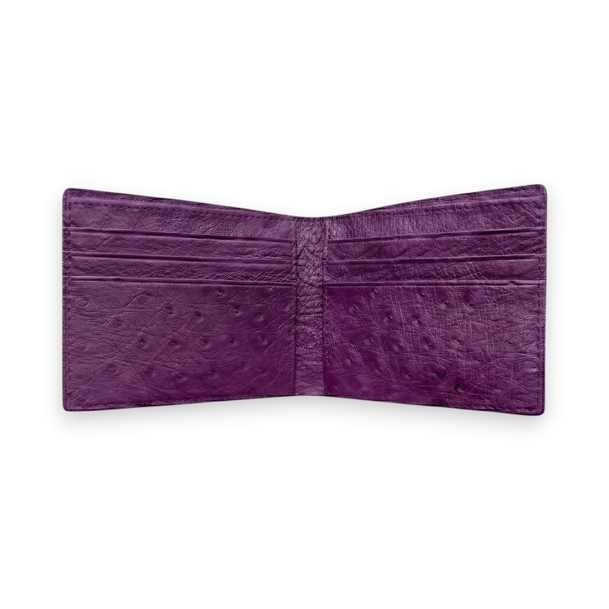 Portefeuille Autruche Violet