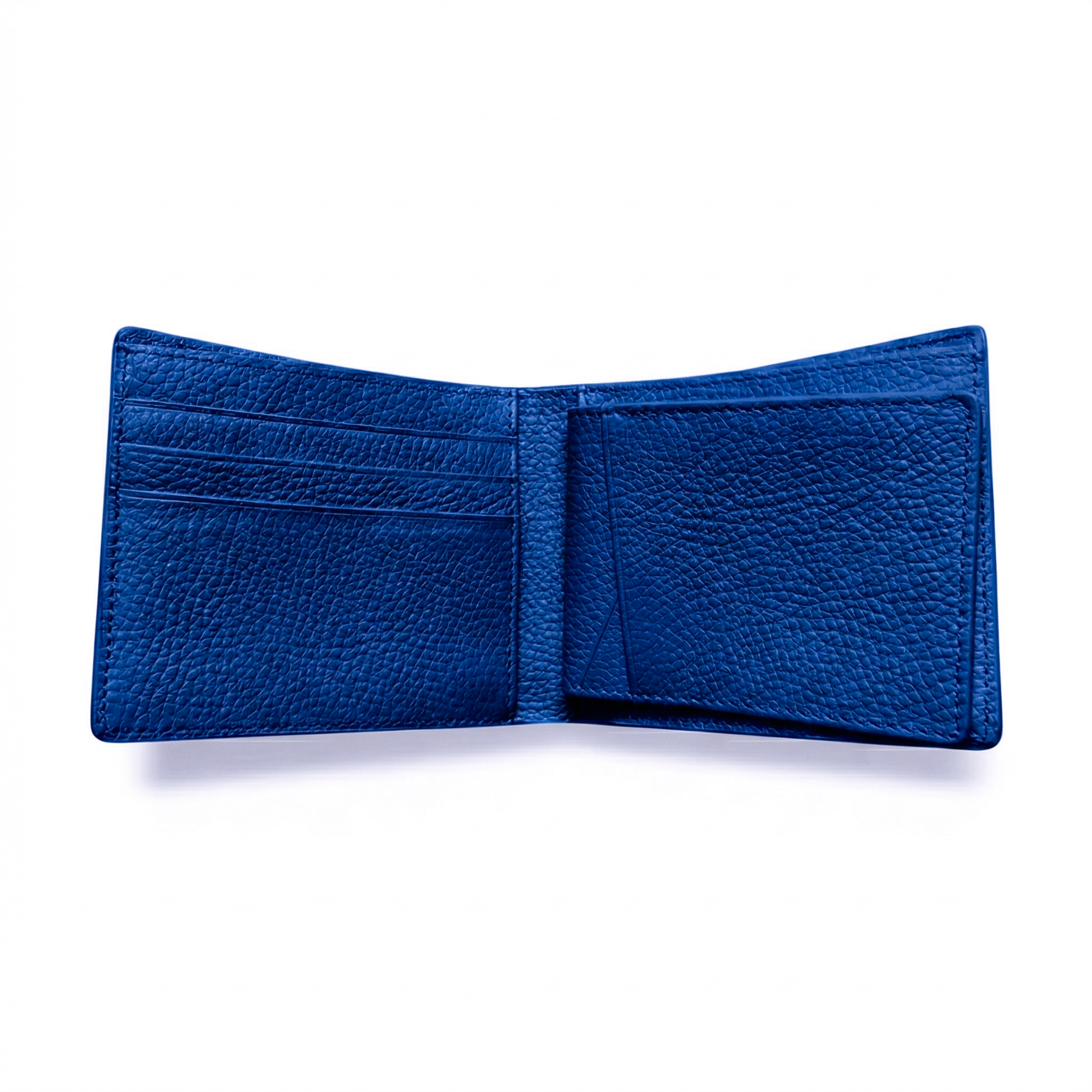 Portefeuille Alligator Relief Bleu Électrique