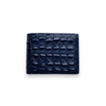 Portefeuille Alligator Relief Bleu Minuit