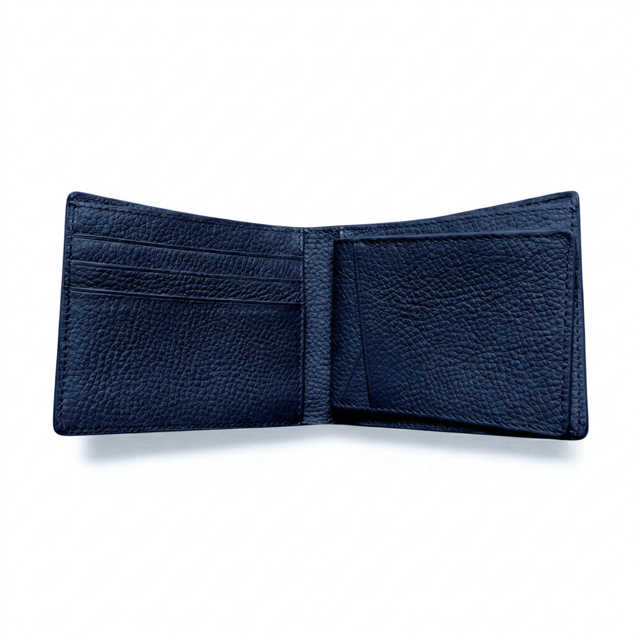 Portefeuille Alligator Relief Bleu Minuit