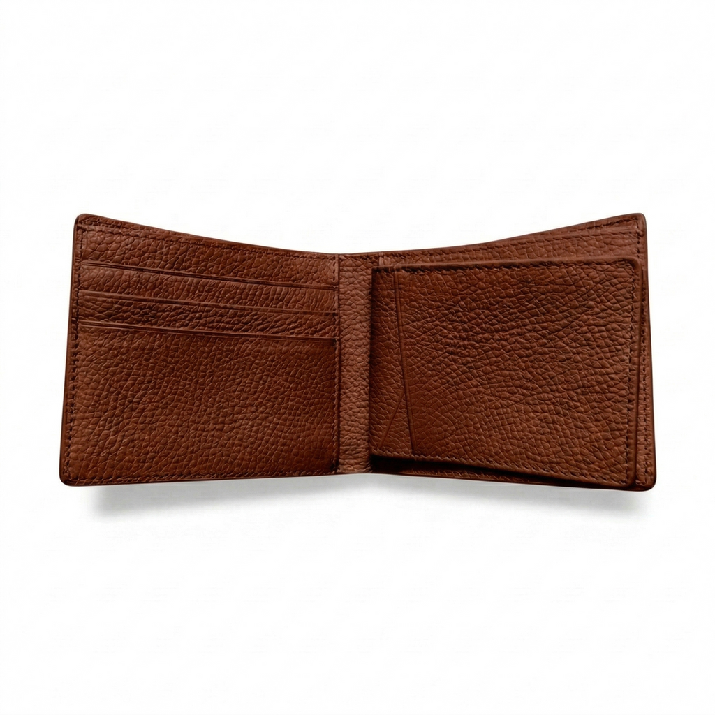 Portefeuille Alligator Relief Camel