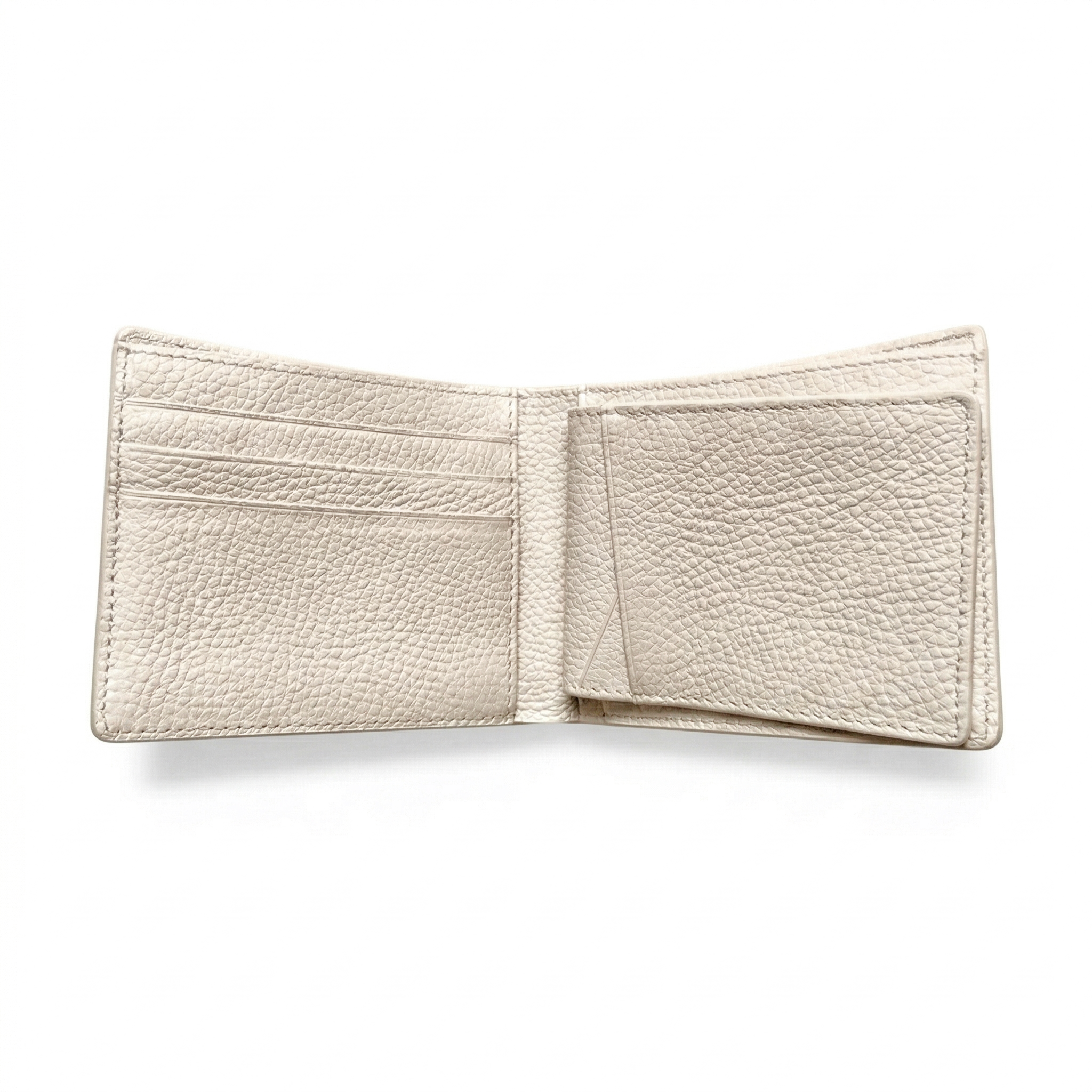 Portefeuille Alligator Relief Crème