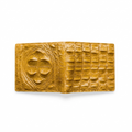 Portefeuille Alligator Relief Jaune