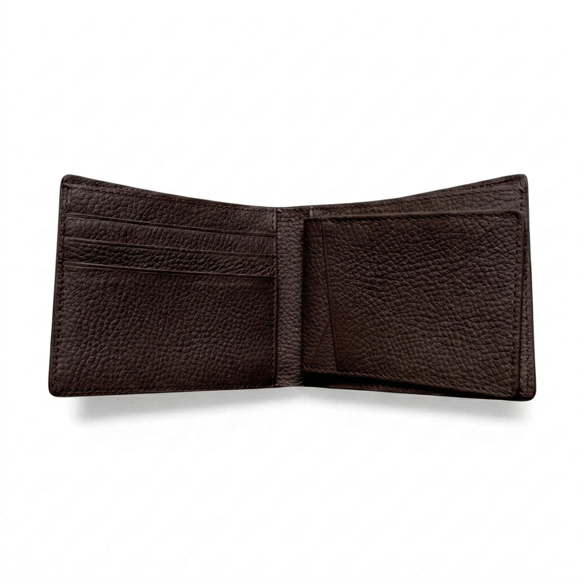 Portefeuille Alligator Relief Chocolat