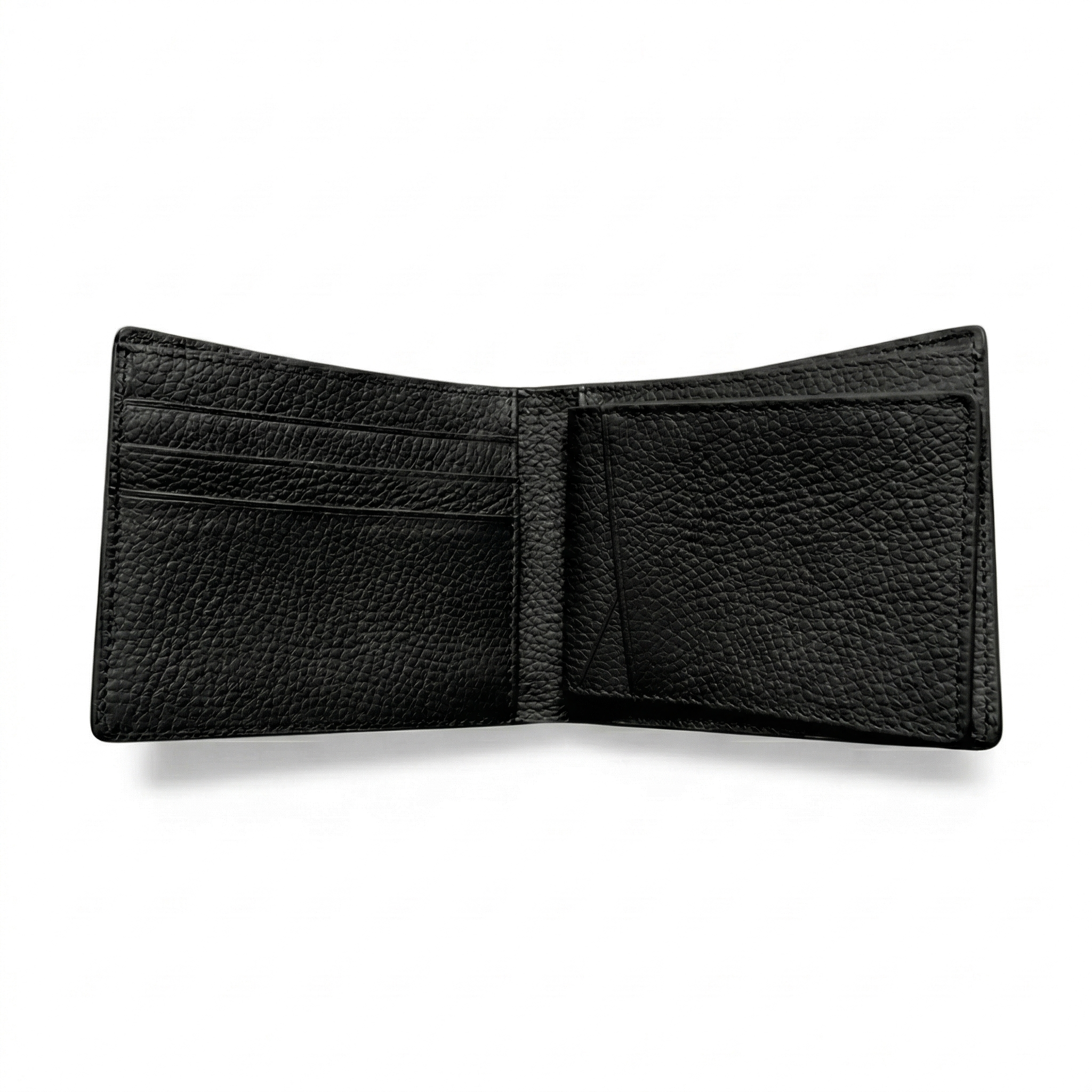 Portefeuille Alligator Relief Noir