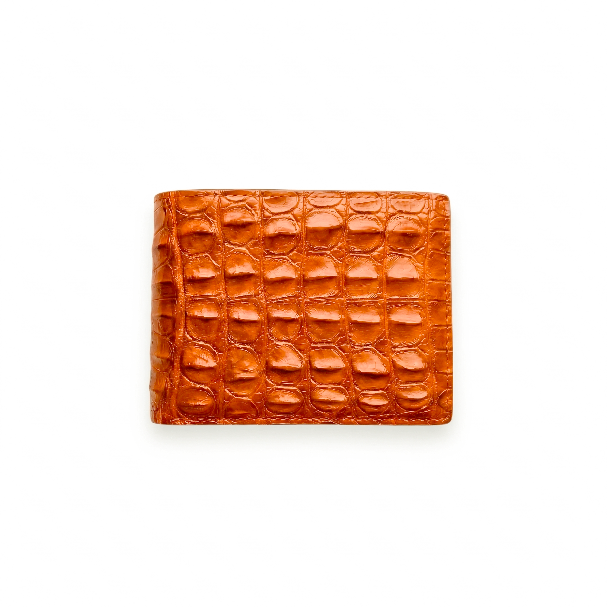 Portefeuille Alligator Relief Orange